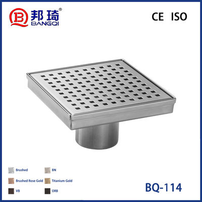 अच्छी कीमत BQ-114 अमेरिकी स्टेनलेस स्टील मंजिल नाली ऑनलाइन