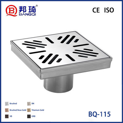 अच्छी कीमत BQ-115 अमेरिकी स्टेनलेस स्टील मंजिल नाली ऑनलाइन