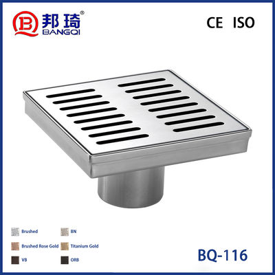अच्छी कीमत BQ-116 अमेरिकी स्टेनलेस स्टील मंजिल नाली ऑनलाइन
